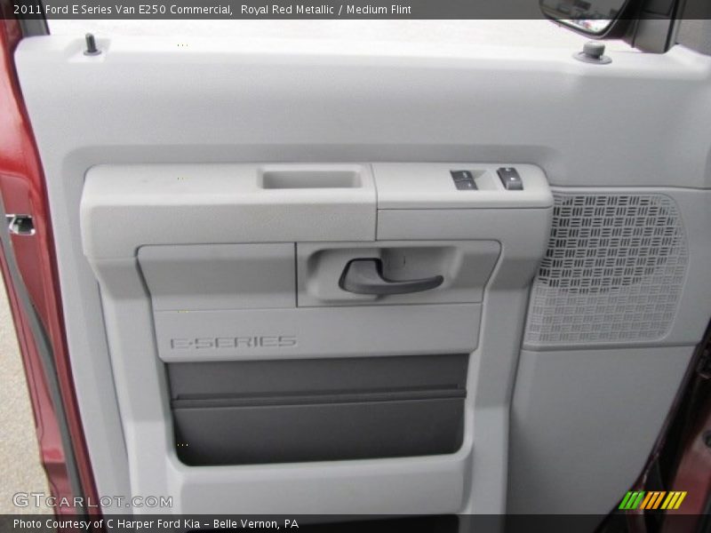 Royal Red Metallic / Medium Flint 2011 Ford E Series Van E250 Commercial