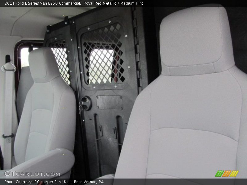 Royal Red Metallic / Medium Flint 2011 Ford E Series Van E250 Commercial