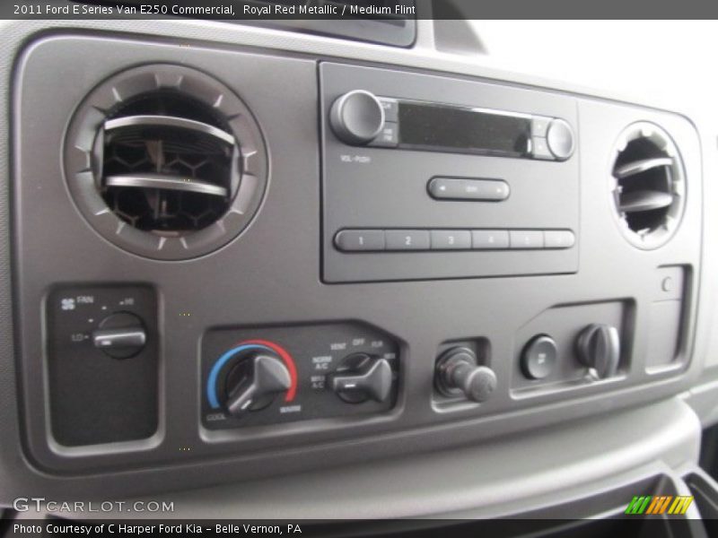 Controls of 2011 E Series Van E250 Commercial