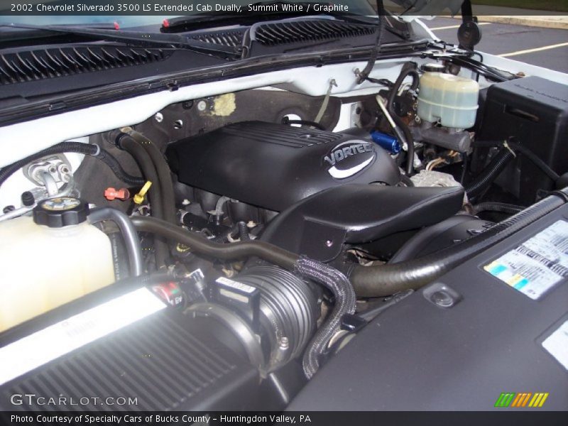  2002 Silverado 3500 LS Extended Cab Dually Engine - 6.0 Liter OHV 16-Valve Vortec V8