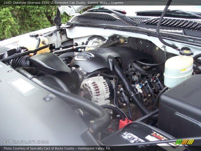 2002 Silverado 3500 LS Extended Cab Dually Engine - 6.0 Liter OHV 16-Valve Vortec V8