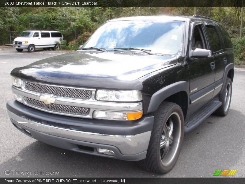 Black / Gray/Dark Charcoal 2003 Chevrolet Tahoe