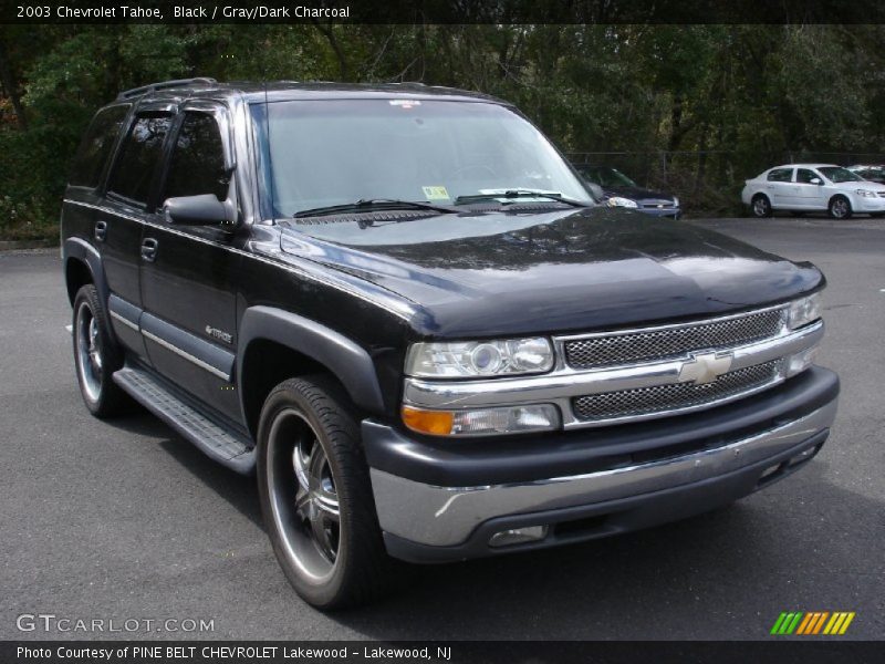 Black / Gray/Dark Charcoal 2003 Chevrolet Tahoe