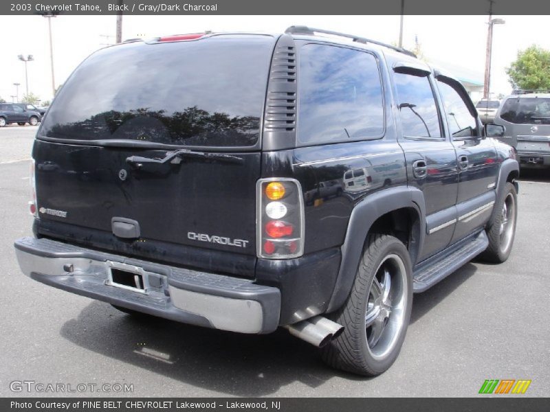 Black / Gray/Dark Charcoal 2003 Chevrolet Tahoe