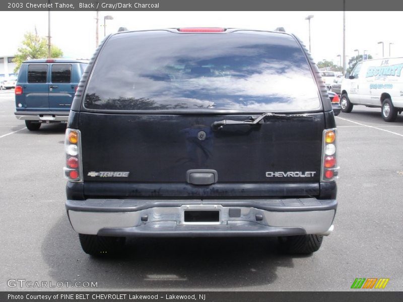 Black / Gray/Dark Charcoal 2003 Chevrolet Tahoe