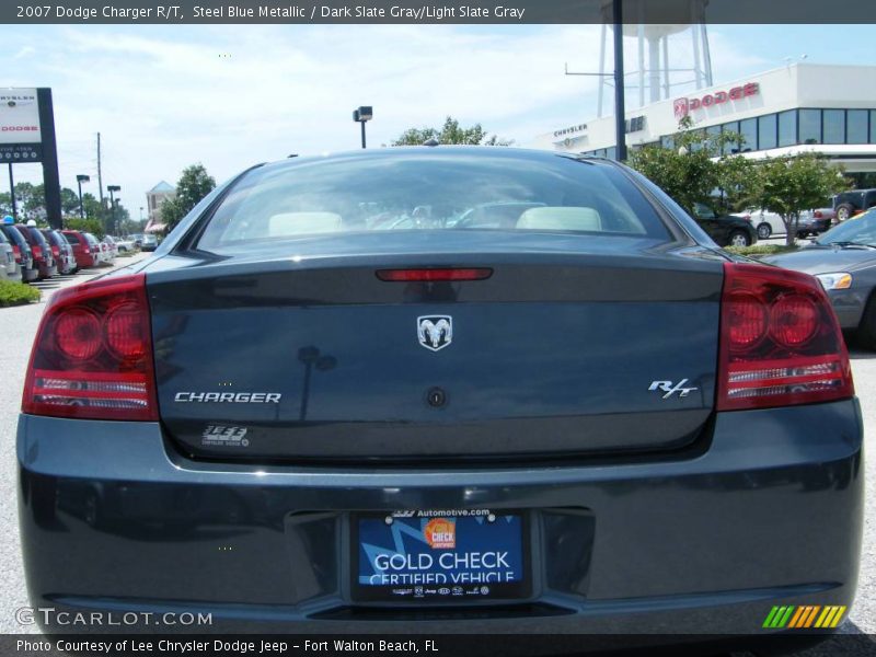 Steel Blue Metallic / Dark Slate Gray/Light Slate Gray 2007 Dodge Charger R/T