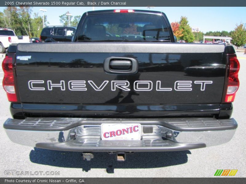 Black / Dark Charcoal 2005 Chevrolet Silverado 1500 Regular Cab
