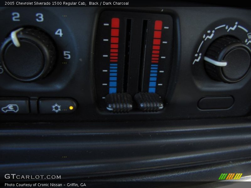 Black / Dark Charcoal 2005 Chevrolet Silverado 1500 Regular Cab