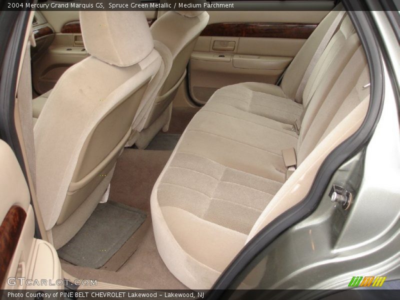 Spruce Green Metallic / Medium Parchment 2004 Mercury Grand Marquis GS