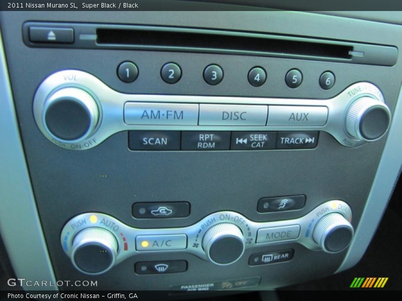Super Black / Black 2011 Nissan Murano SL