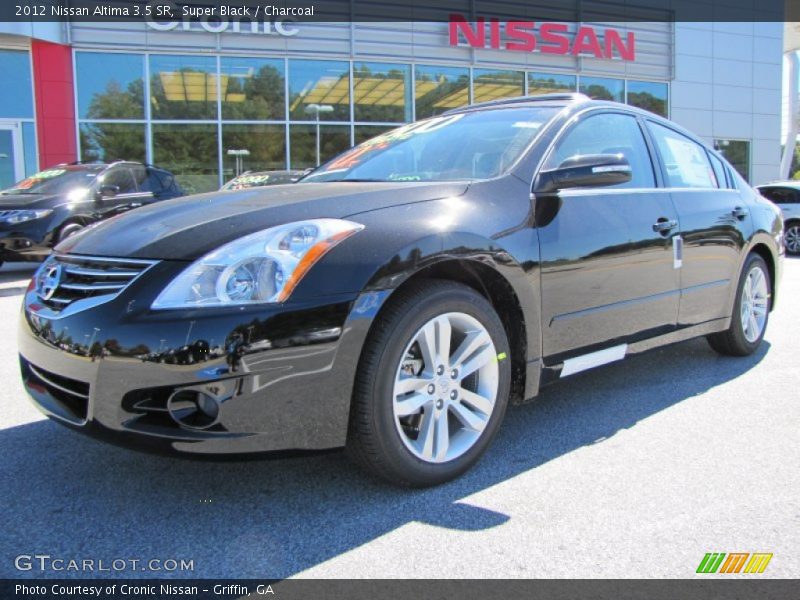 Super Black / Charcoal 2012 Nissan Altima 3.5 SR
