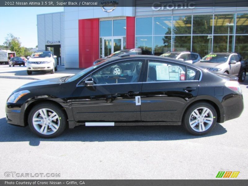 Super Black / Charcoal 2012 Nissan Altima 3.5 SR