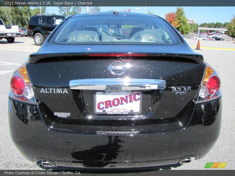 Super Black / Charcoal 2012 Nissan Altima 3.5 SR