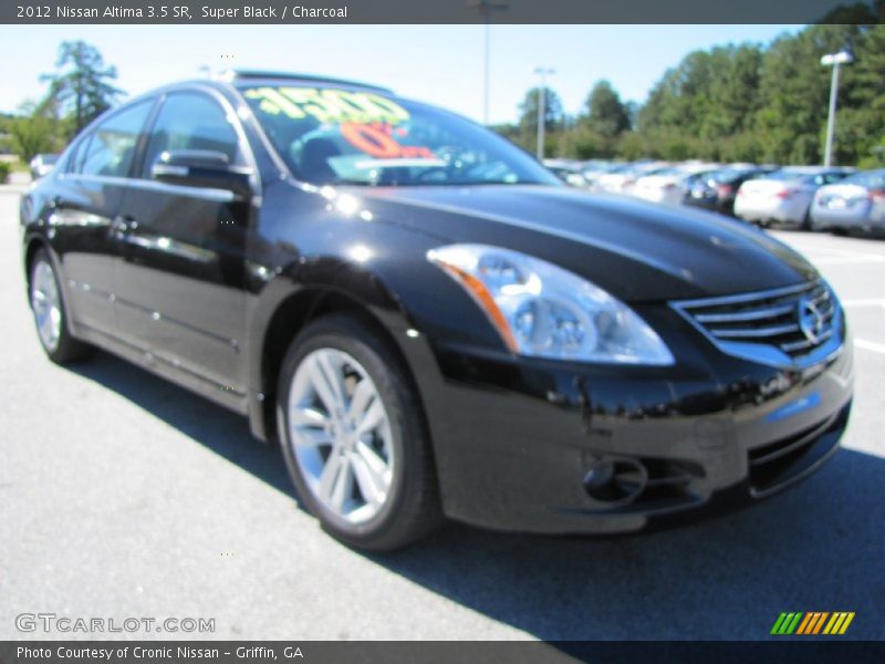 Super Black / Charcoal 2012 Nissan Altima 3.5 SR