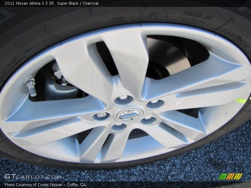 Super Black / Charcoal 2012 Nissan Altima 3.5 SR