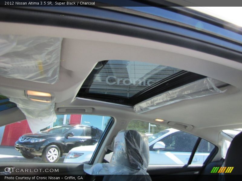 Super Black / Charcoal 2012 Nissan Altima 3.5 SR