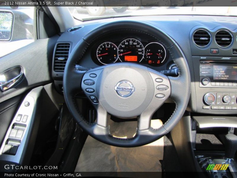 Super Black / Charcoal 2012 Nissan Altima 3.5 SR
