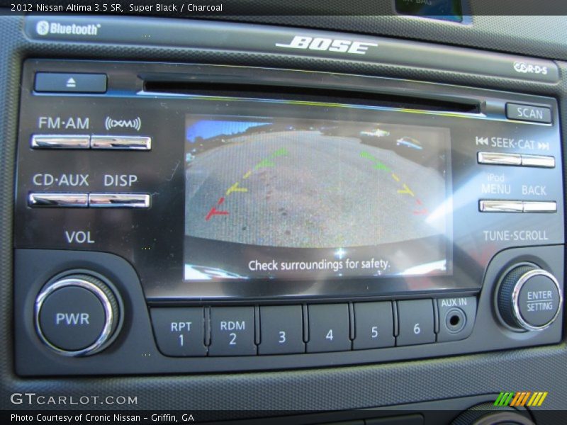 Super Black / Charcoal 2012 Nissan Altima 3.5 SR
