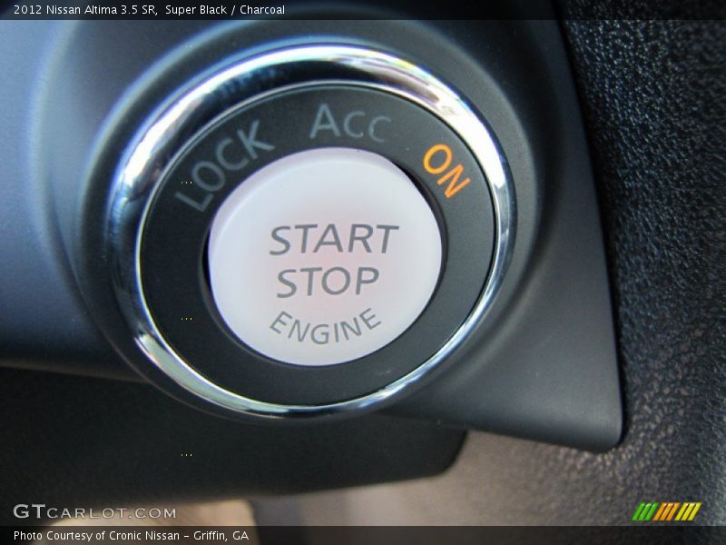 Super Black / Charcoal 2012 Nissan Altima 3.5 SR