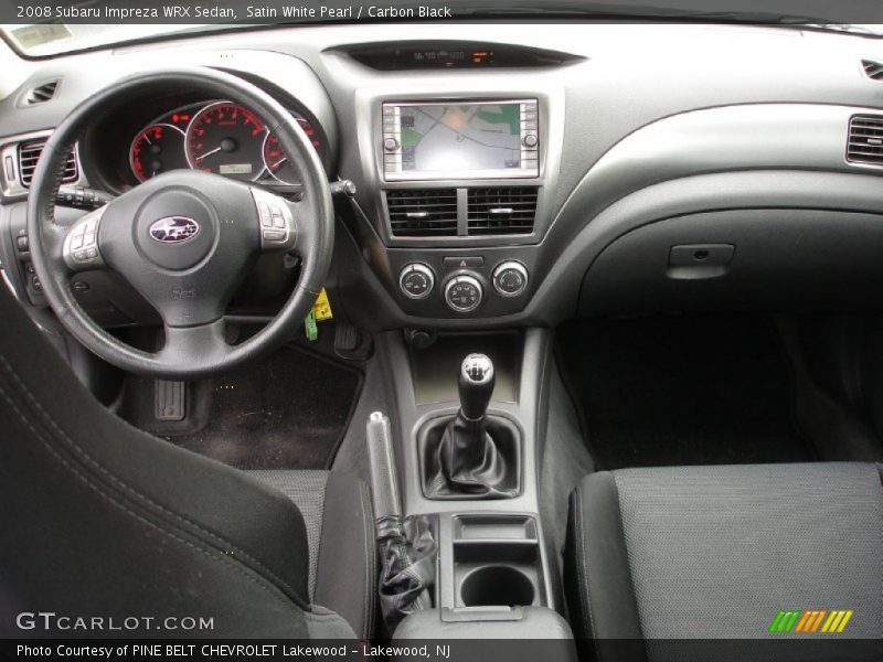 Dashboard of 2008 Impreza WRX Sedan