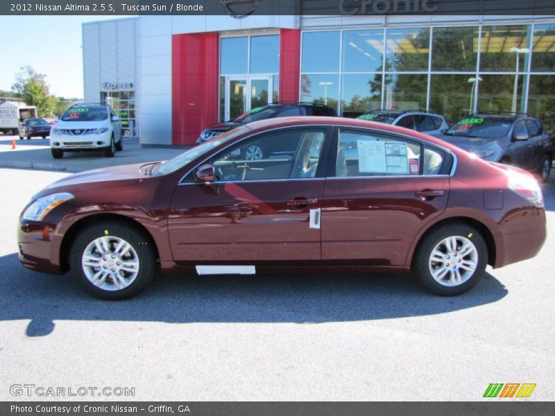 Tuscan Sun / Blonde 2012 Nissan Altima 2.5 S