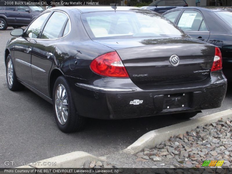 Stone Gray Metallic / Neutral 2008 Buick LaCrosse CXL