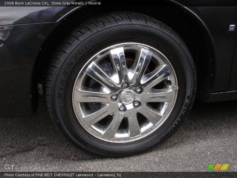 Stone Gray Metallic / Neutral 2008 Buick LaCrosse CXL