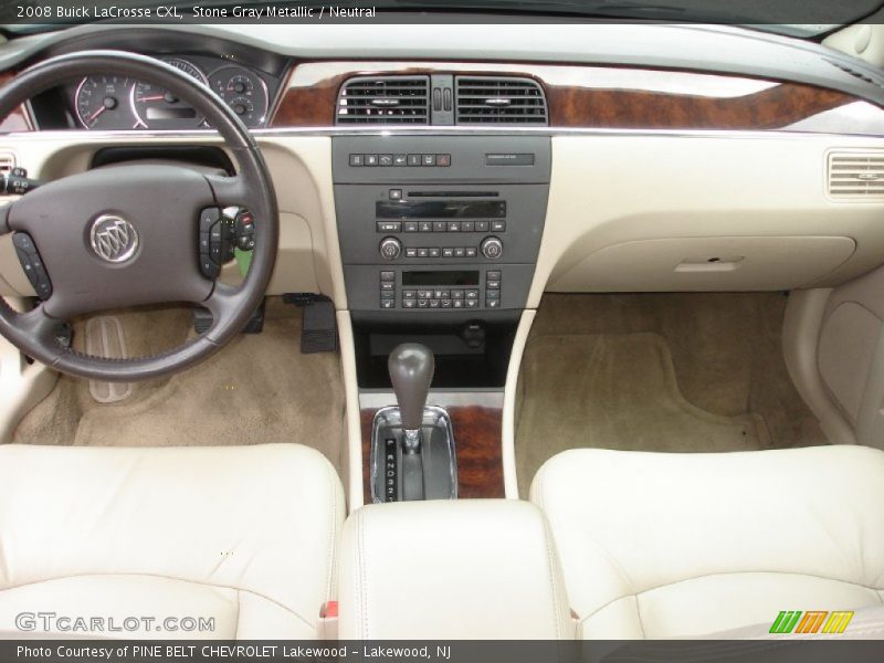 Stone Gray Metallic / Neutral 2008 Buick LaCrosse CXL