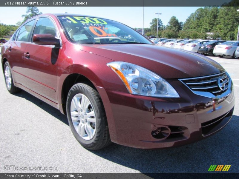 Tuscan Sun / Blonde 2012 Nissan Altima 2.5 S