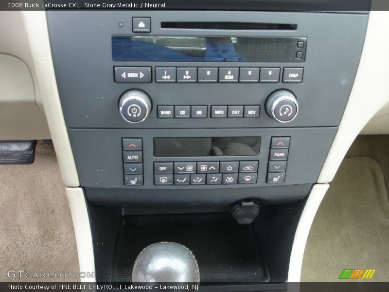 Stone Gray Metallic / Neutral 2008 Buick LaCrosse CXL