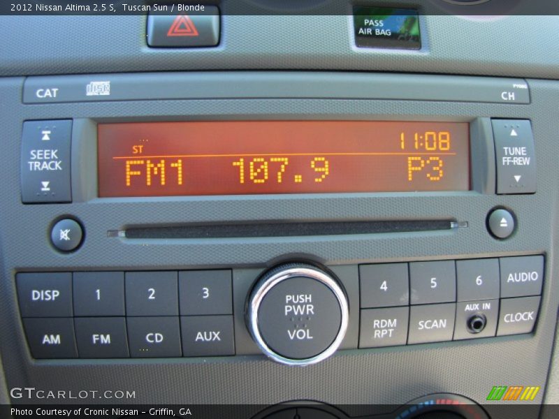 Tuscan Sun / Blonde 2012 Nissan Altima 2.5 S