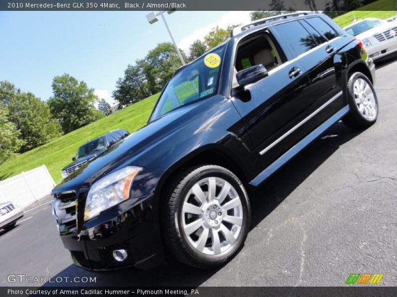 Black / Almond/Black 2010 Mercedes-Benz GLK 350 4Matic