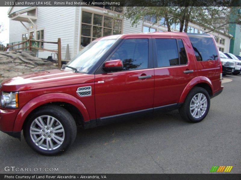 Rimini Red Metallic / Almond/Nutmeg 2011 Land Rover LR4 HSE