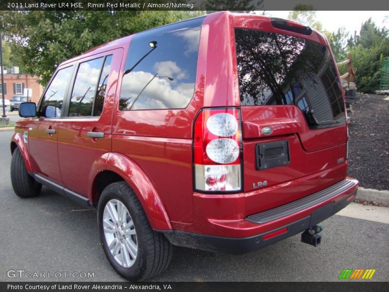 Rimini Red Metallic / Almond/Nutmeg 2011 Land Rover LR4 HSE