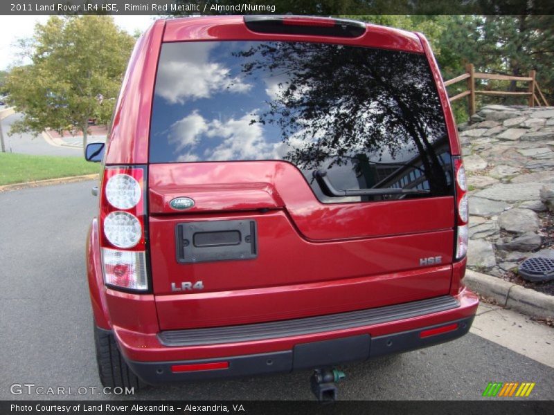 Rimini Red Metallic / Almond/Nutmeg 2011 Land Rover LR4 HSE