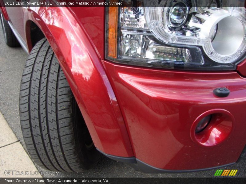 Rimini Red Metallic / Almond/Nutmeg 2011 Land Rover LR4 HSE