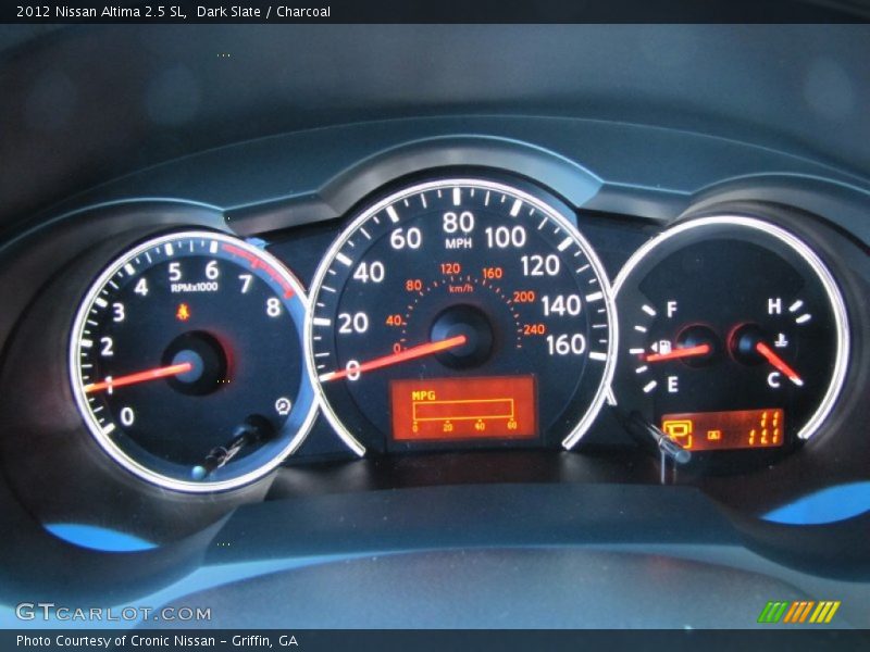 2012 Altima 2.5 SL 2.5 SL Gauges