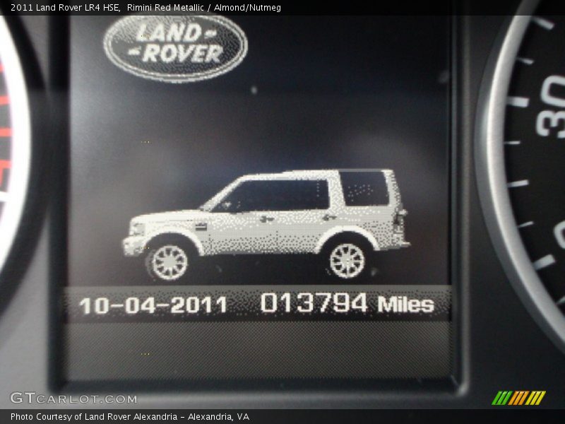 Rimini Red Metallic / Almond/Nutmeg 2011 Land Rover LR4 HSE