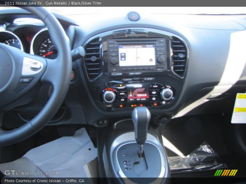Gun Metallic / Black/Silver Trim 2011 Nissan Juke SV