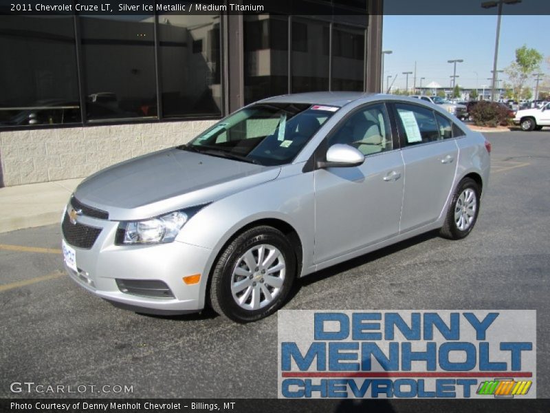 Silver Ice Metallic / Medium Titanium 2011 Chevrolet Cruze LT