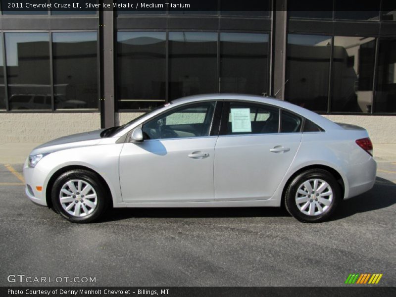 Silver Ice Metallic / Medium Titanium 2011 Chevrolet Cruze LT