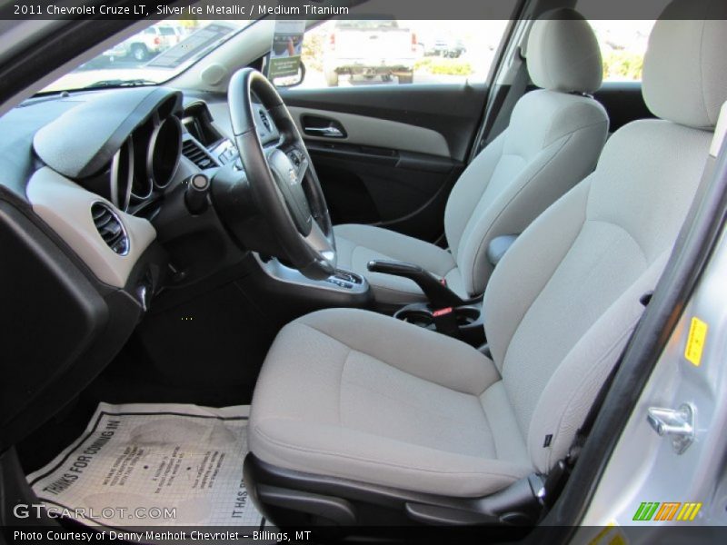 Silver Ice Metallic / Medium Titanium 2011 Chevrolet Cruze LT