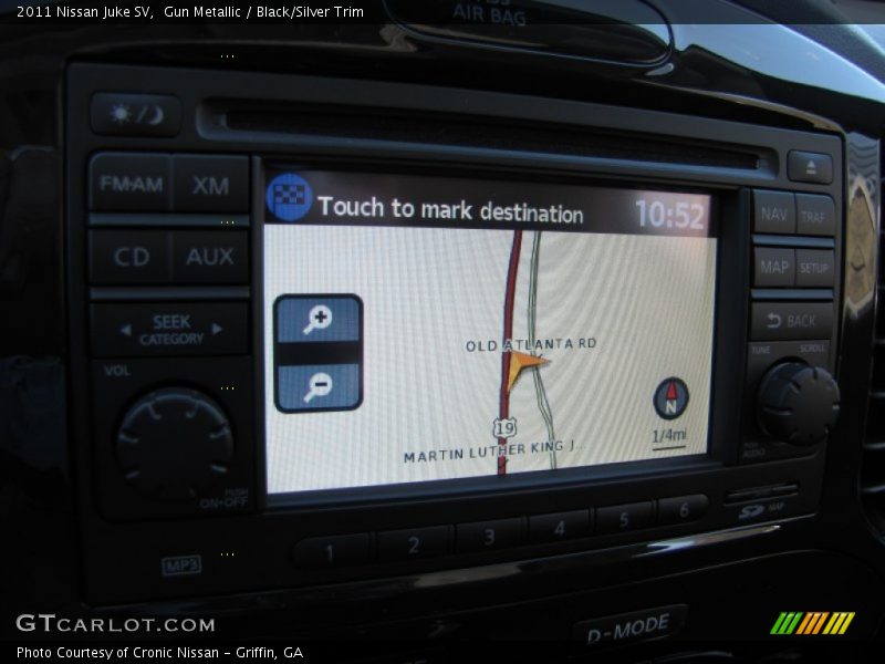 Gun Metallic / Black/Silver Trim 2011 Nissan Juke SV