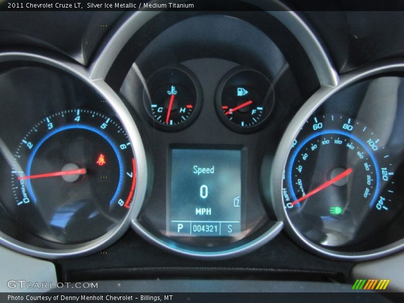 Silver Ice Metallic / Medium Titanium 2011 Chevrolet Cruze LT