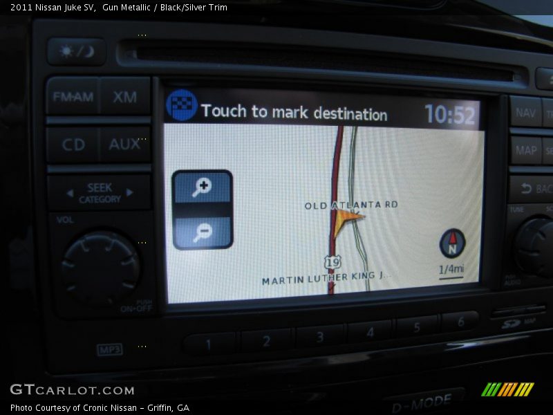 Gun Metallic / Black/Silver Trim 2011 Nissan Juke SV