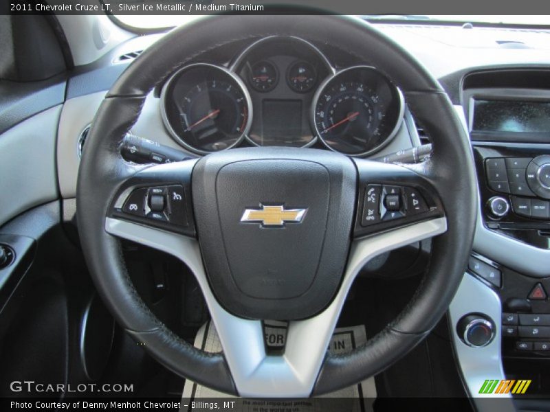 Silver Ice Metallic / Medium Titanium 2011 Chevrolet Cruze LT