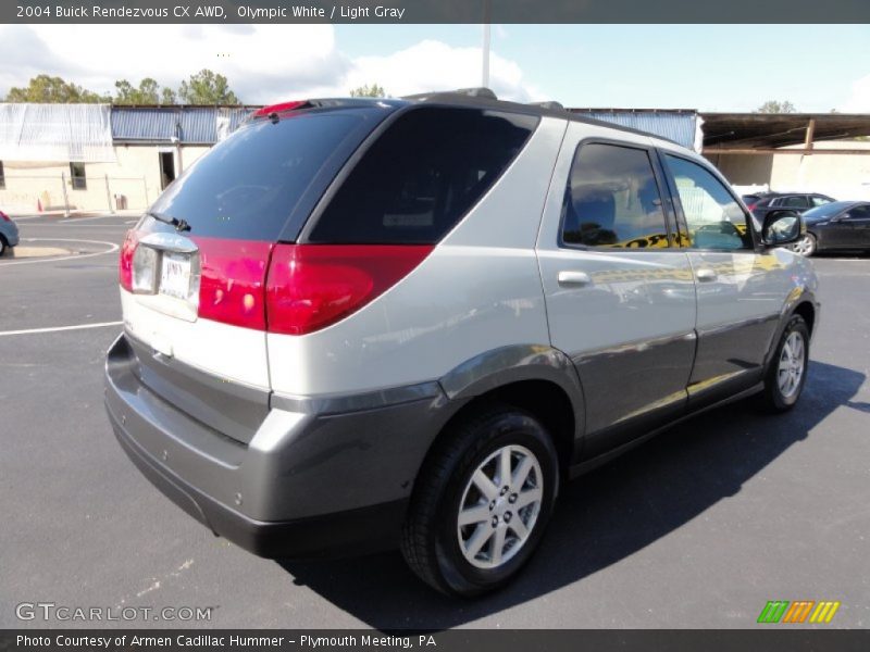 Olympic White / Light Gray 2004 Buick Rendezvous CX AWD