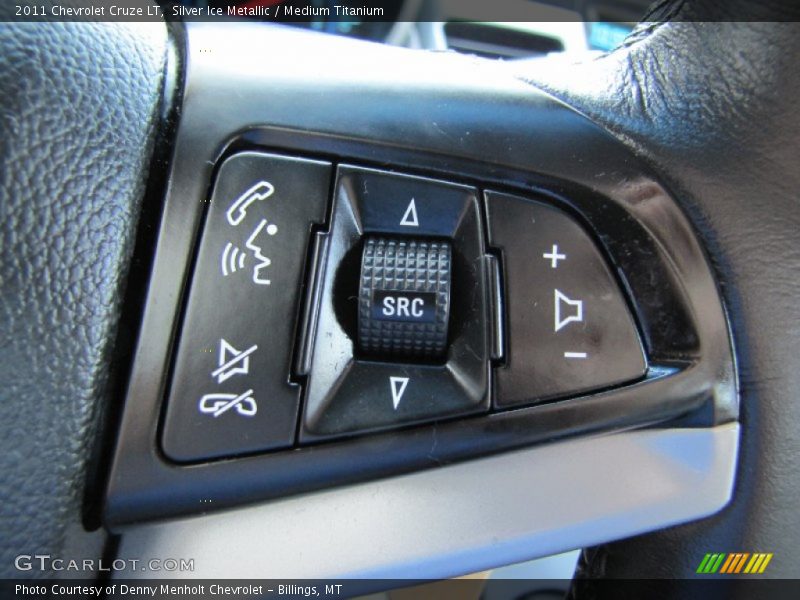 Silver Ice Metallic / Medium Titanium 2011 Chevrolet Cruze LT