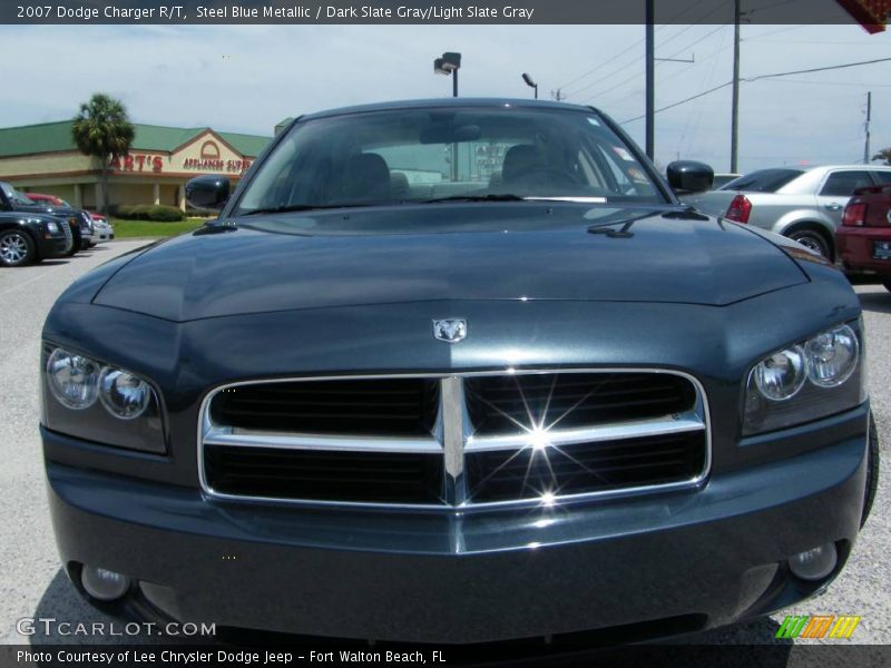 Steel Blue Metallic / Dark Slate Gray/Light Slate Gray 2007 Dodge Charger R/T