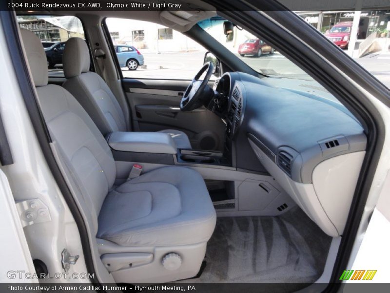 Olympic White / Light Gray 2004 Buick Rendezvous CX AWD